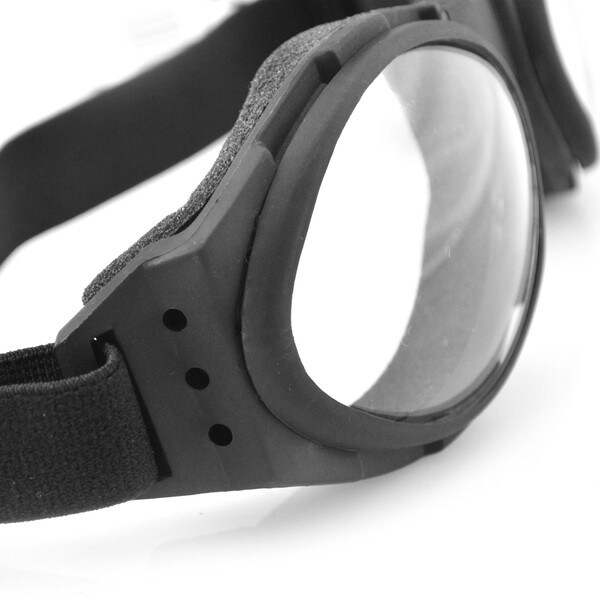 Bugeye clear lens goggles
