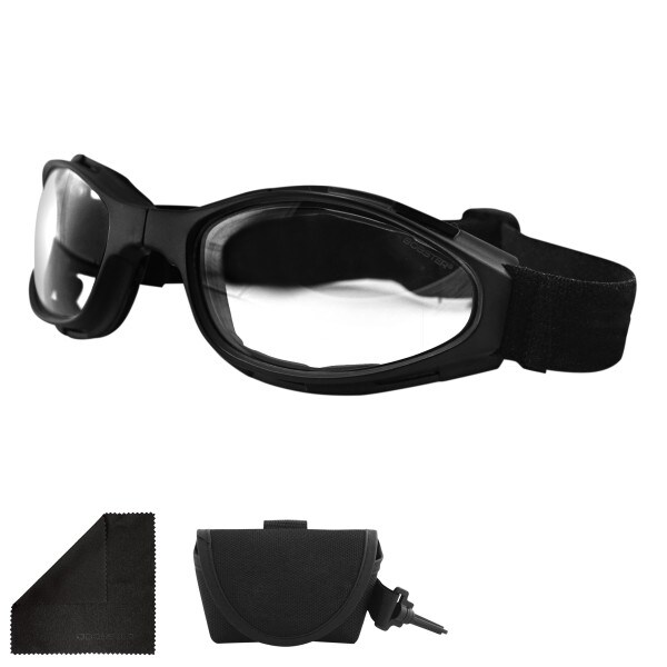 Crossfire clear lens goggles