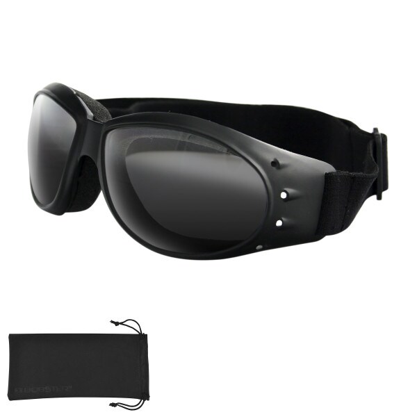 Cruiser smoke mirror lens goggles