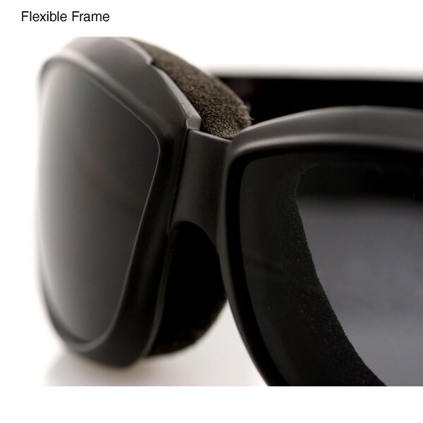Cruiser smoke lens goggles