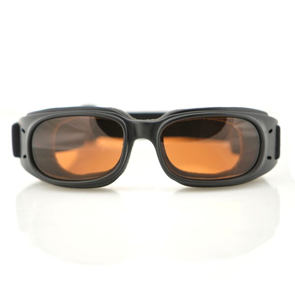 Piston amber lens goggles