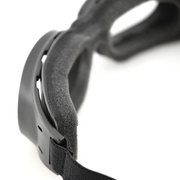 Piston clear lens goggles