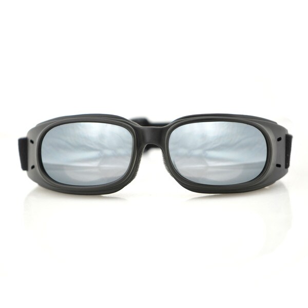 Piston smoke mirror lens goggles