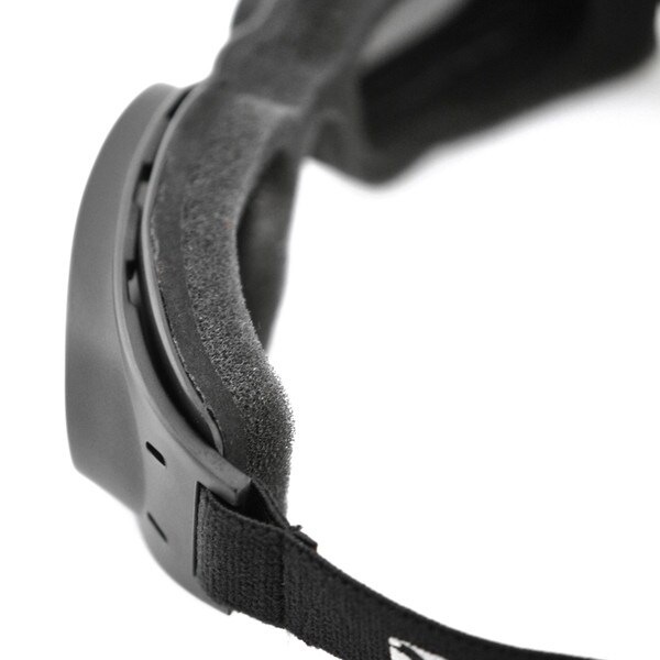 Piston smoke mirror lens goggles